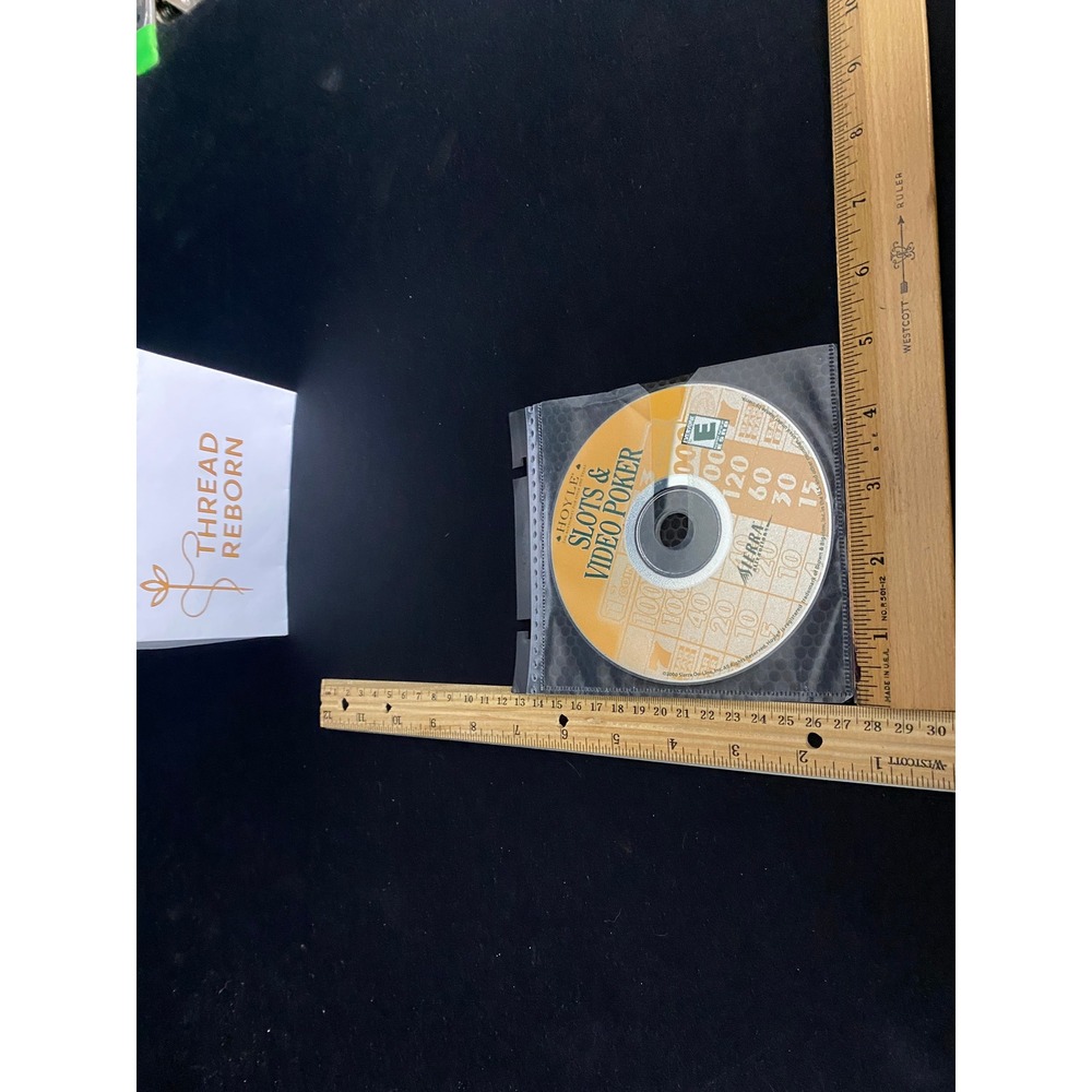 Hoyle Slots and Video‎ Poker PC CD-ROM Game Sierra 1999